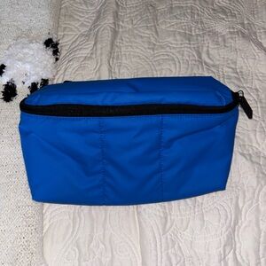 Calpak Luka belt bag in cobalt blue